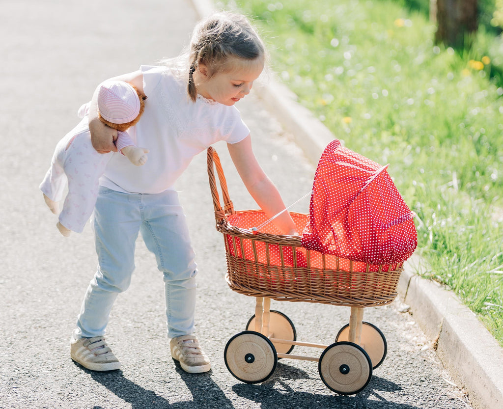 NIC Wicker Basket Pram
