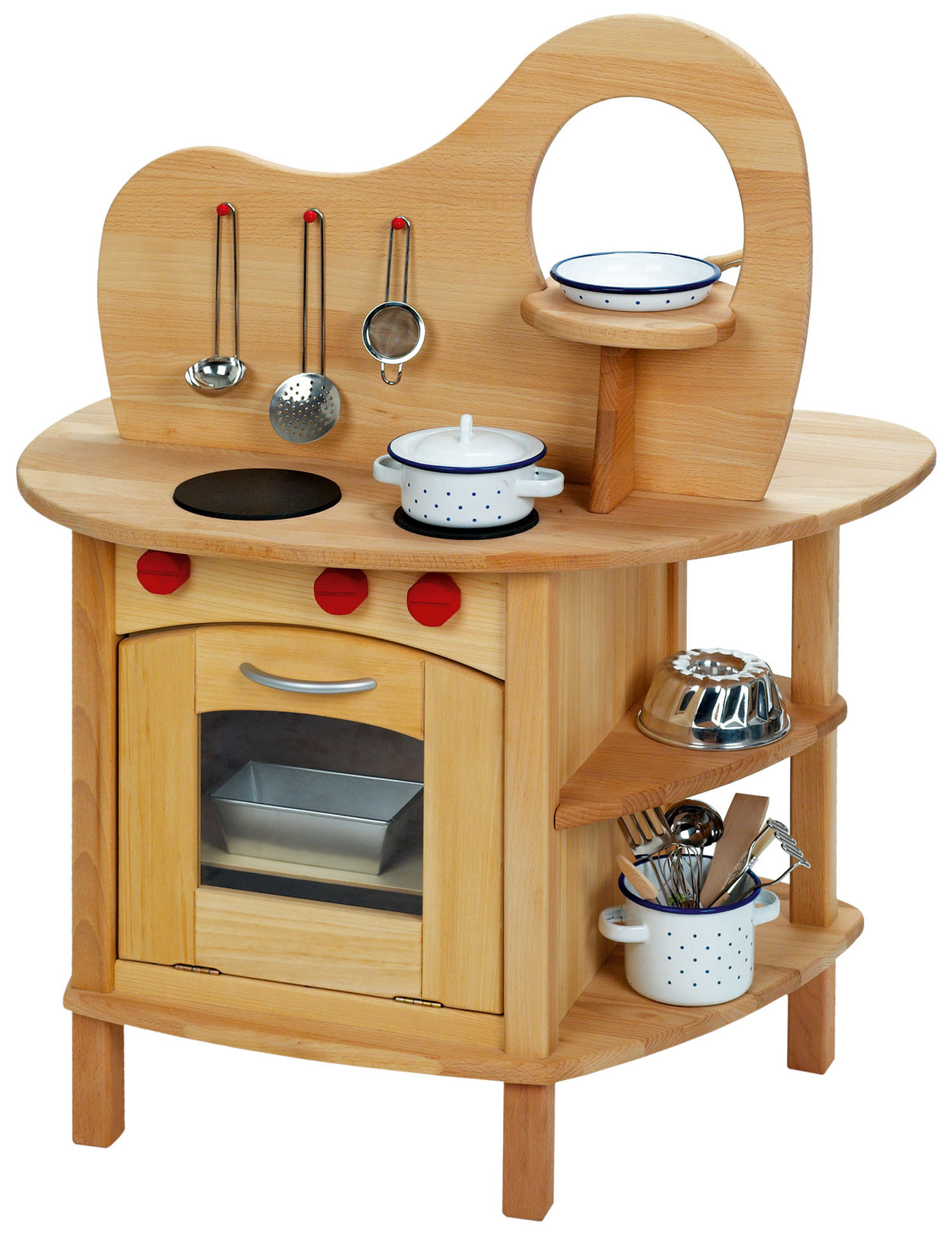 NIC Play Kitchen Double Sided with Stove and Sink