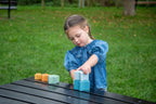 Tickit Silisoft Round Stacking Cups (neutral) Pk5