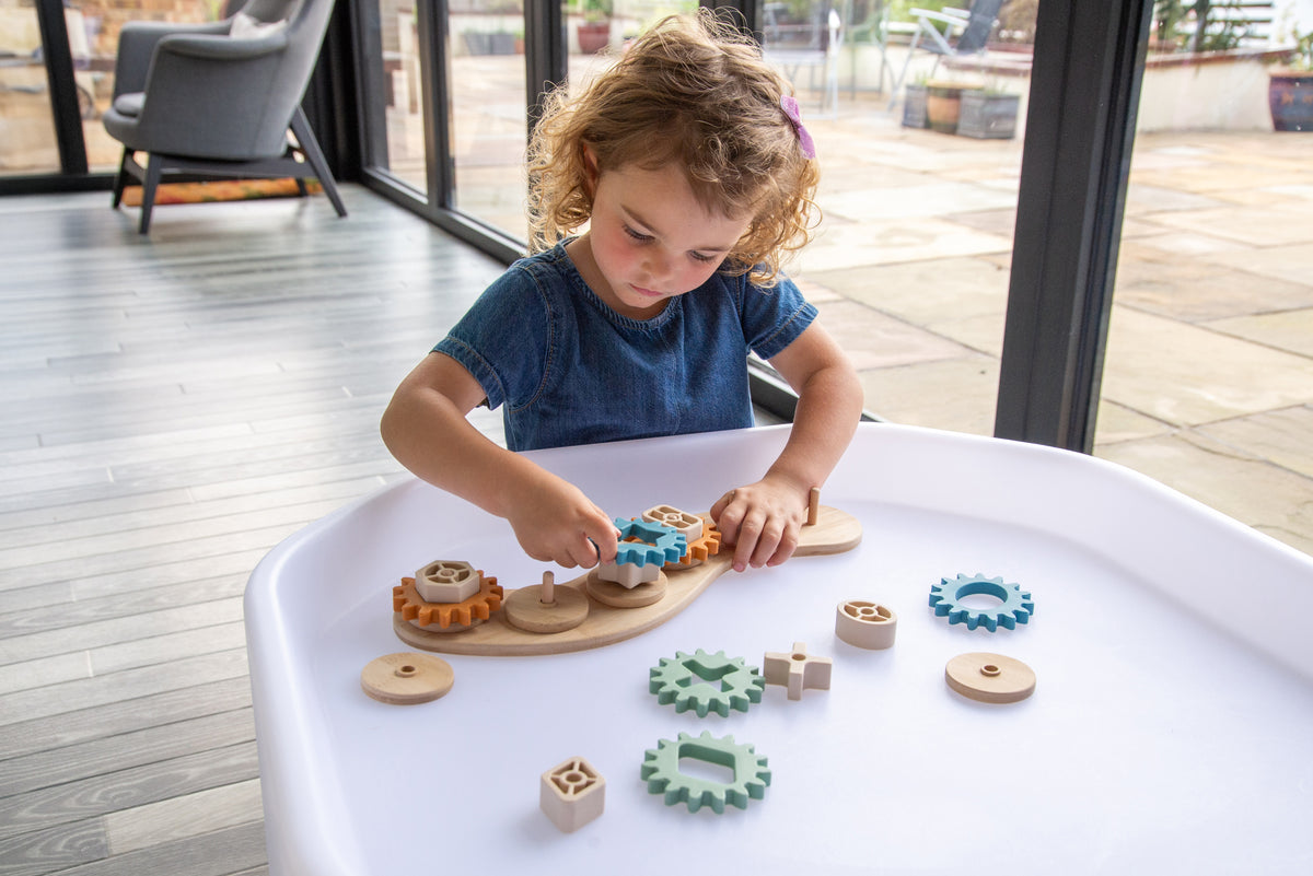 Tickit Silisoft Gears Puzzle (neutral)