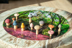 Tickit Silisoft Woodland Mushrooms (earth) Pk12 FSC 100%