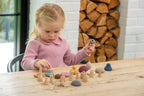 Tickit Silisoft Woodland Mushrooms (earth) Pk12 FSC 100%