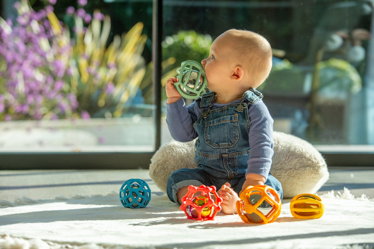Tickit Silisoft Flexible Balls (Rainbow) Pk5