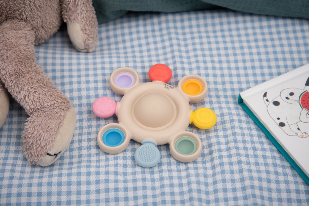 Tickit Silisoft Pop Teether (rainbow)