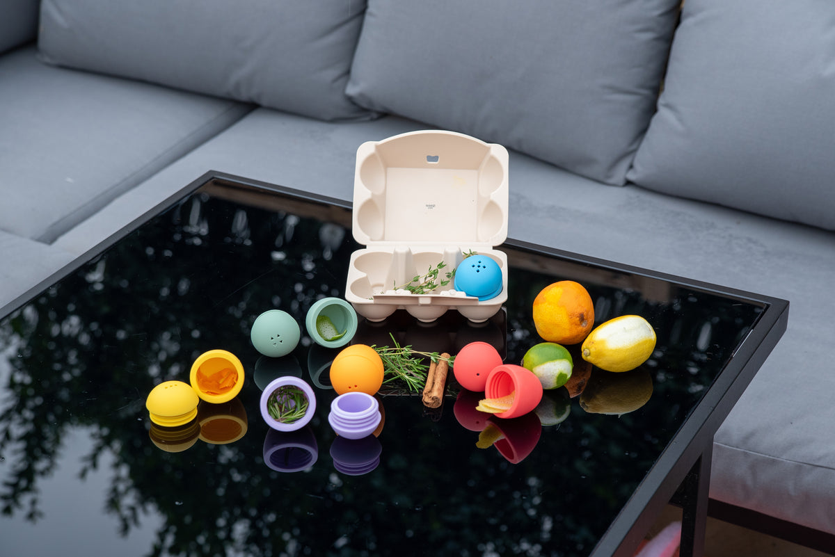 Tickit Silisoft Sensory Eggs (Rainbow) Pk6