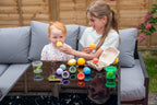 Tickit Silisoft Sensory Eggs (Rainbow) Pk6