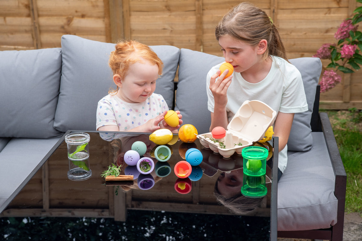 Tickit Silisoft Sensory Eggs (Rainbow) Pk6