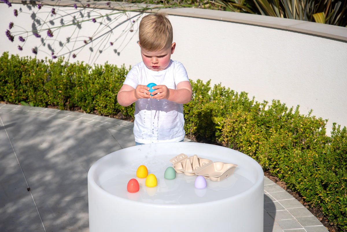 Tickit Silisoft Sensory Eggs (Rainbow) Pk6