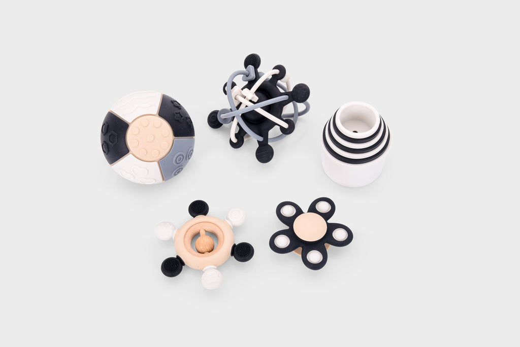 Tickit Silisoft Curiosity Set FSC 100% (Black & White)