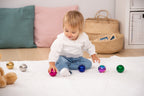 Tickit Sensory Steel Colour Mystery Balls Pk6