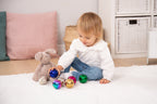 Tickit Sensory Steel Colour Mystery Balls Pk6