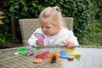 Tickit Translucent Colour Paddles Pk6
