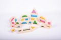 Tickit Rainbow Blocks FSC 100% Pk24