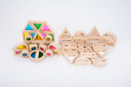 Tickit Rainbow Blocks FSC 100% Pk24