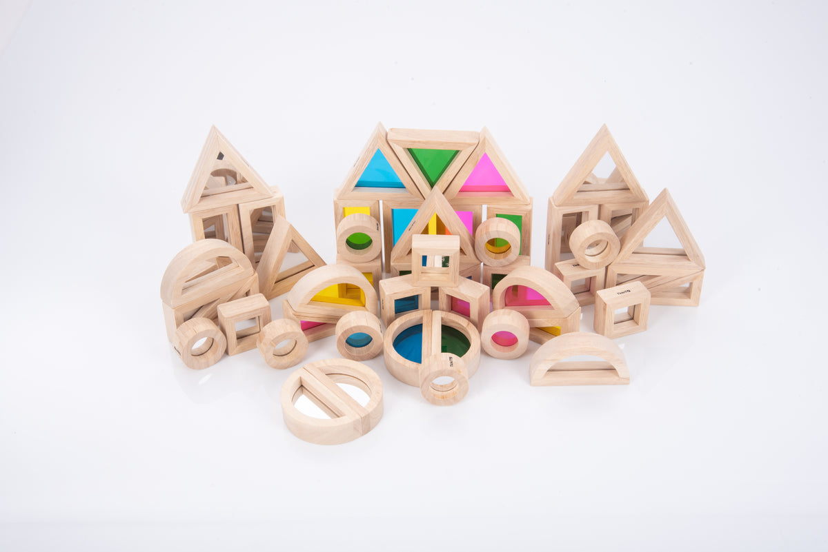 Tickit Rainbow Blocks FSC 100% Pk24