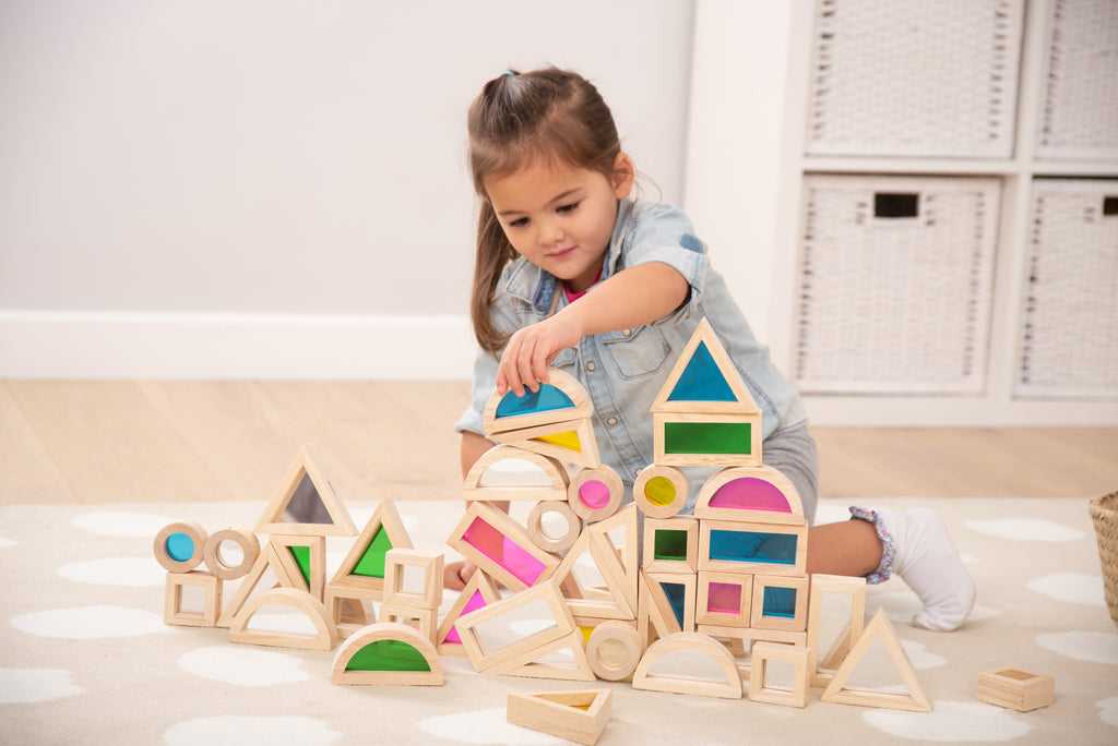 Tickit Rainbow Blocks FSC 100% Pk24
