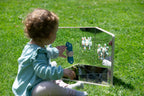 Tickit Wooden 4-Way Mirror FSC 100%
