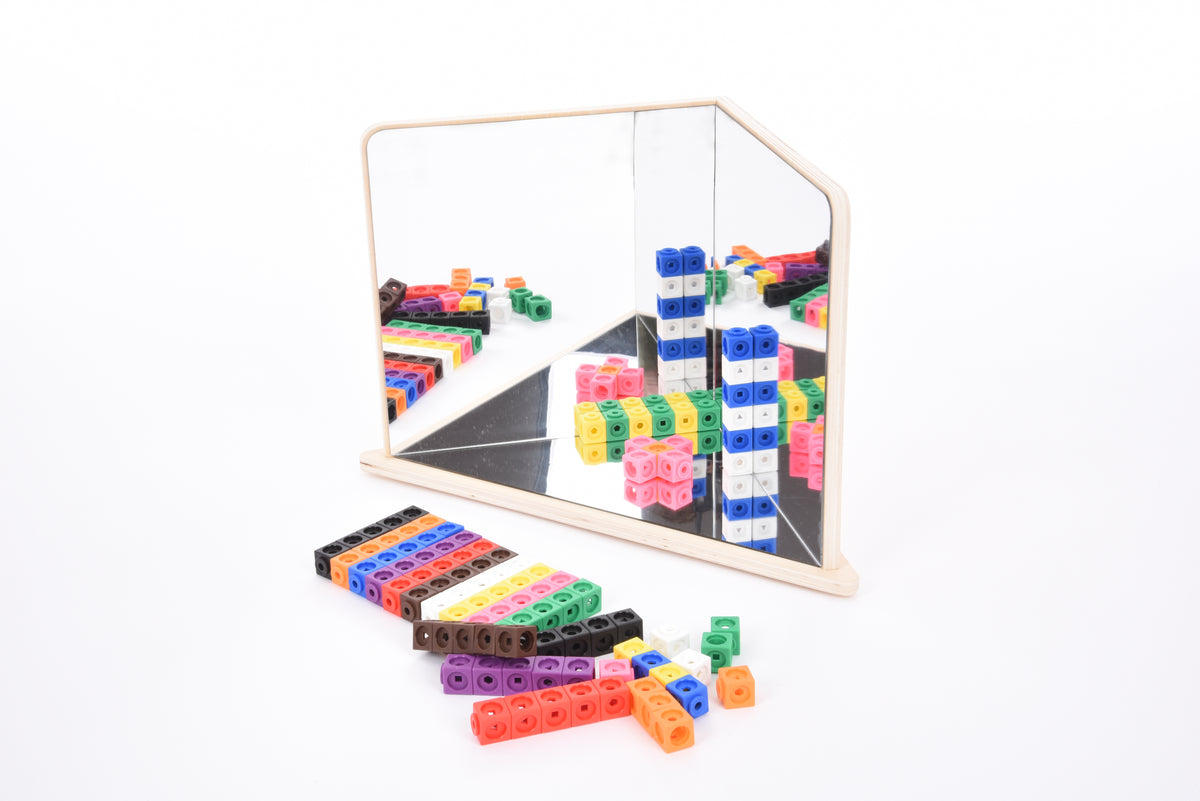 Tickit Wooden 4-Way Mirror FSC 100%