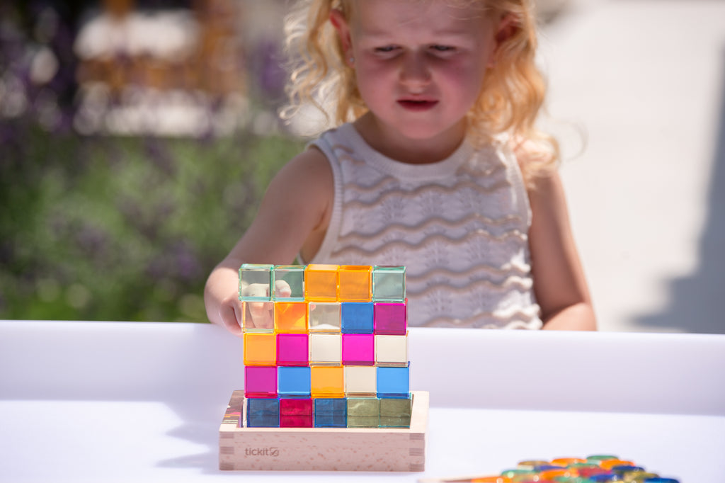 Tickit Gem Cube Mirror Tray Pk25 FSC 100%