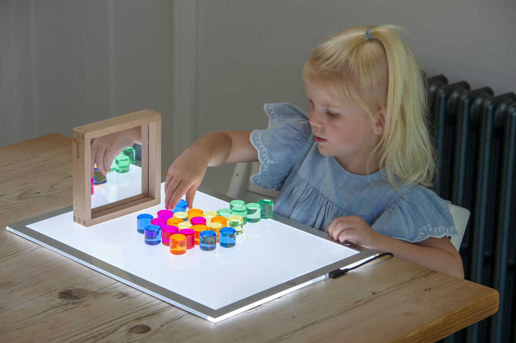 Tickit Gem Circle Mirror Tray Pk25 FSC 100%
