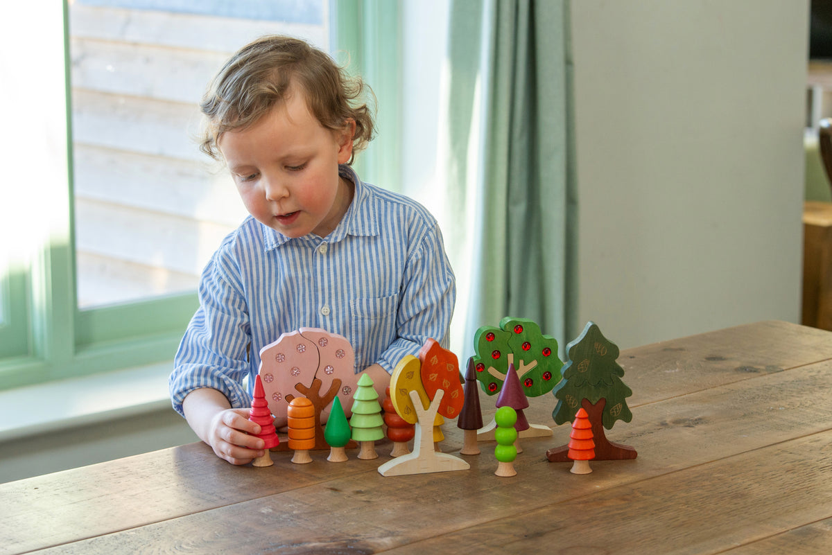 Tickit Seasonal Gem Trees FSC 100% Pk4