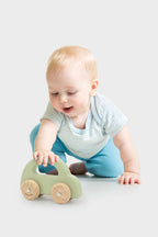 Tickit Wooden Car Green