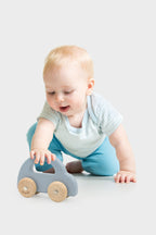 Tickit Wooden Car Blue