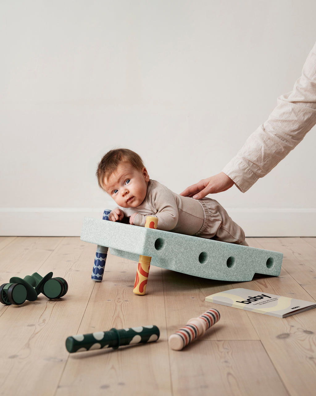 Modu Baby Activity Set Ocean Mint / Forest Green