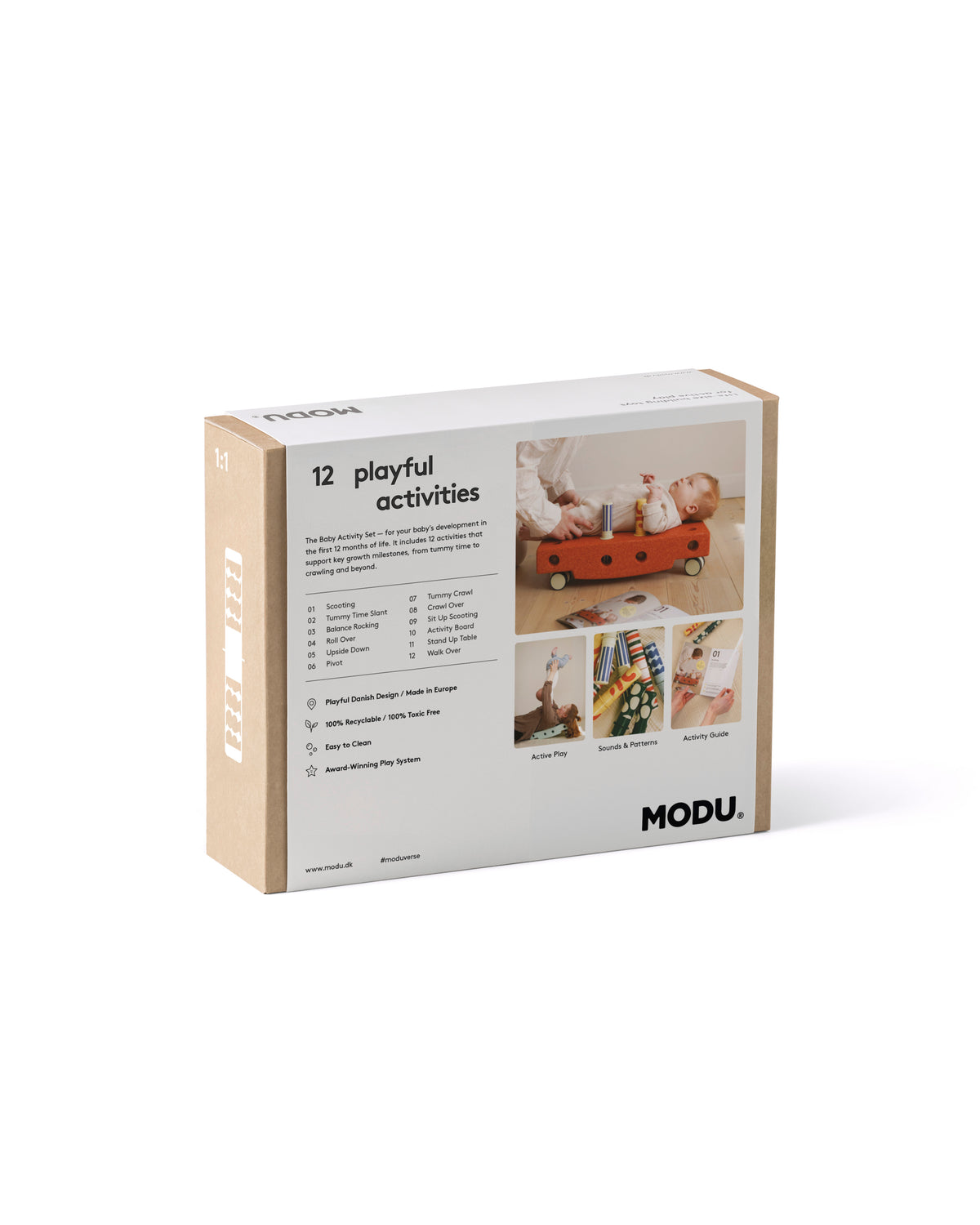 Modu Baby Activity Set Sand Grey / Honey Yellow