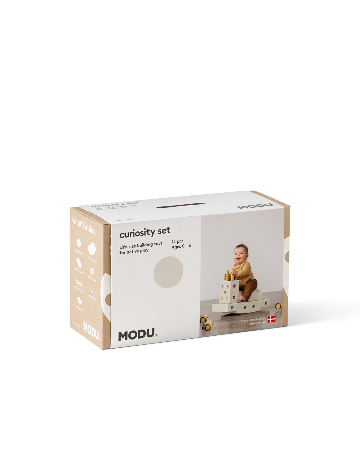 Modu Curiosity Set Sand Grey / Honey Yellow