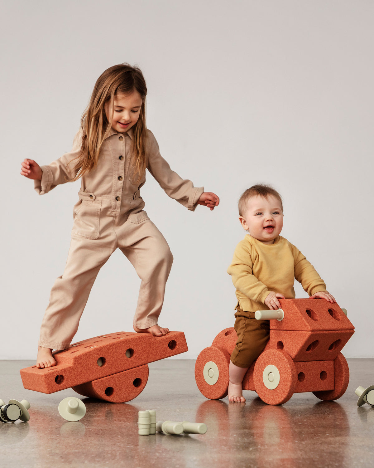 Modu Dreamer Set Burnt Orange / Dusty Green