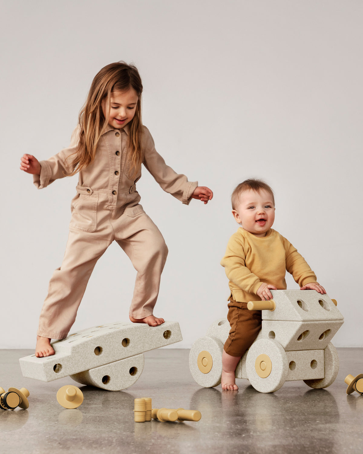 Modu Dreamer Set Sand Grey / Honey Yellow