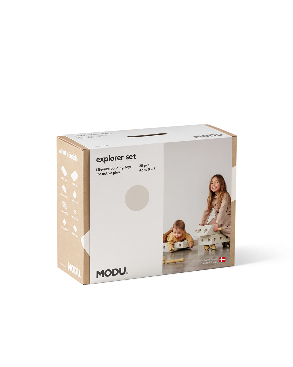 Modu Explorer Set Sand Grey / Honey Yellow