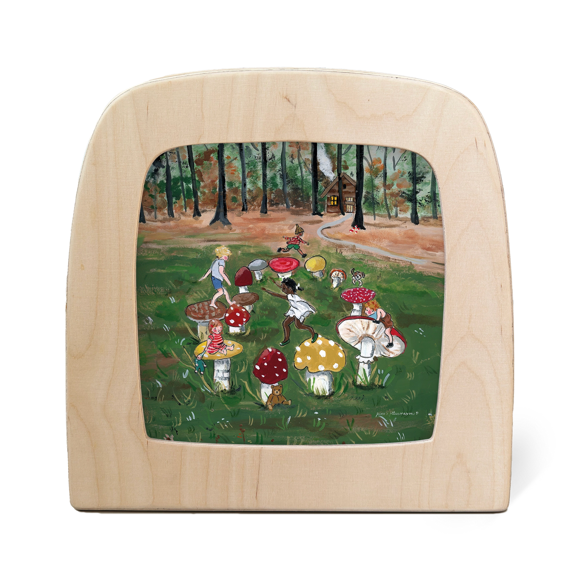 Toverlux Silhouette Gwens Illustrations Toadstool Dance