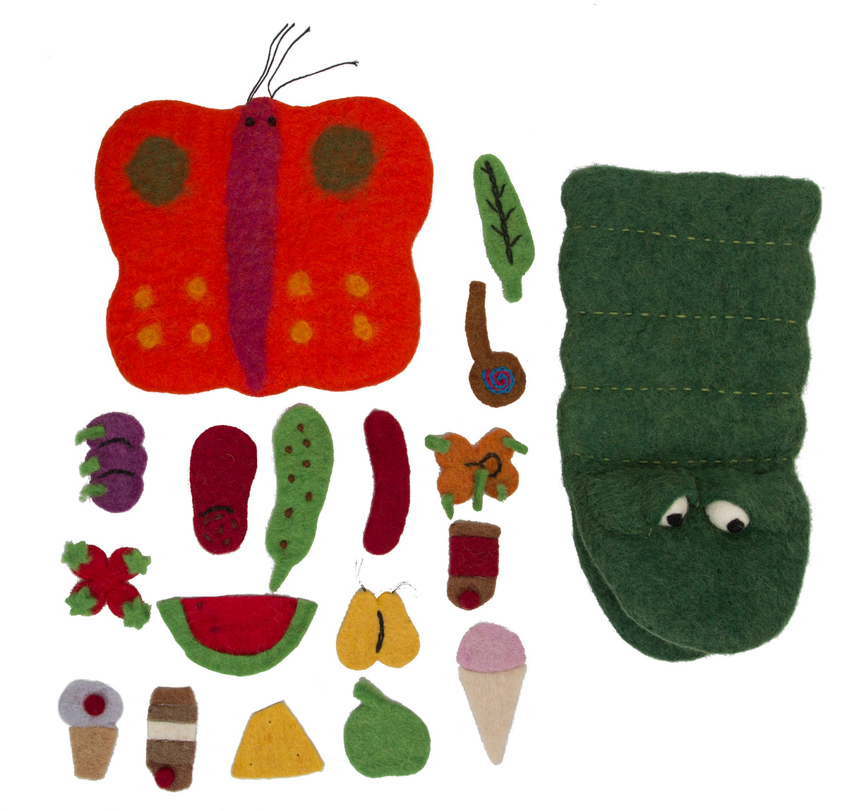 Papoose Story Puppet Hungry Caterpilla