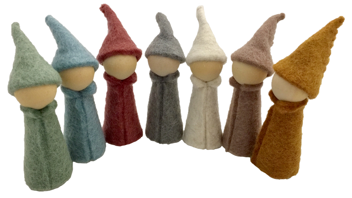 Papoose Earth Gnomes/7pc