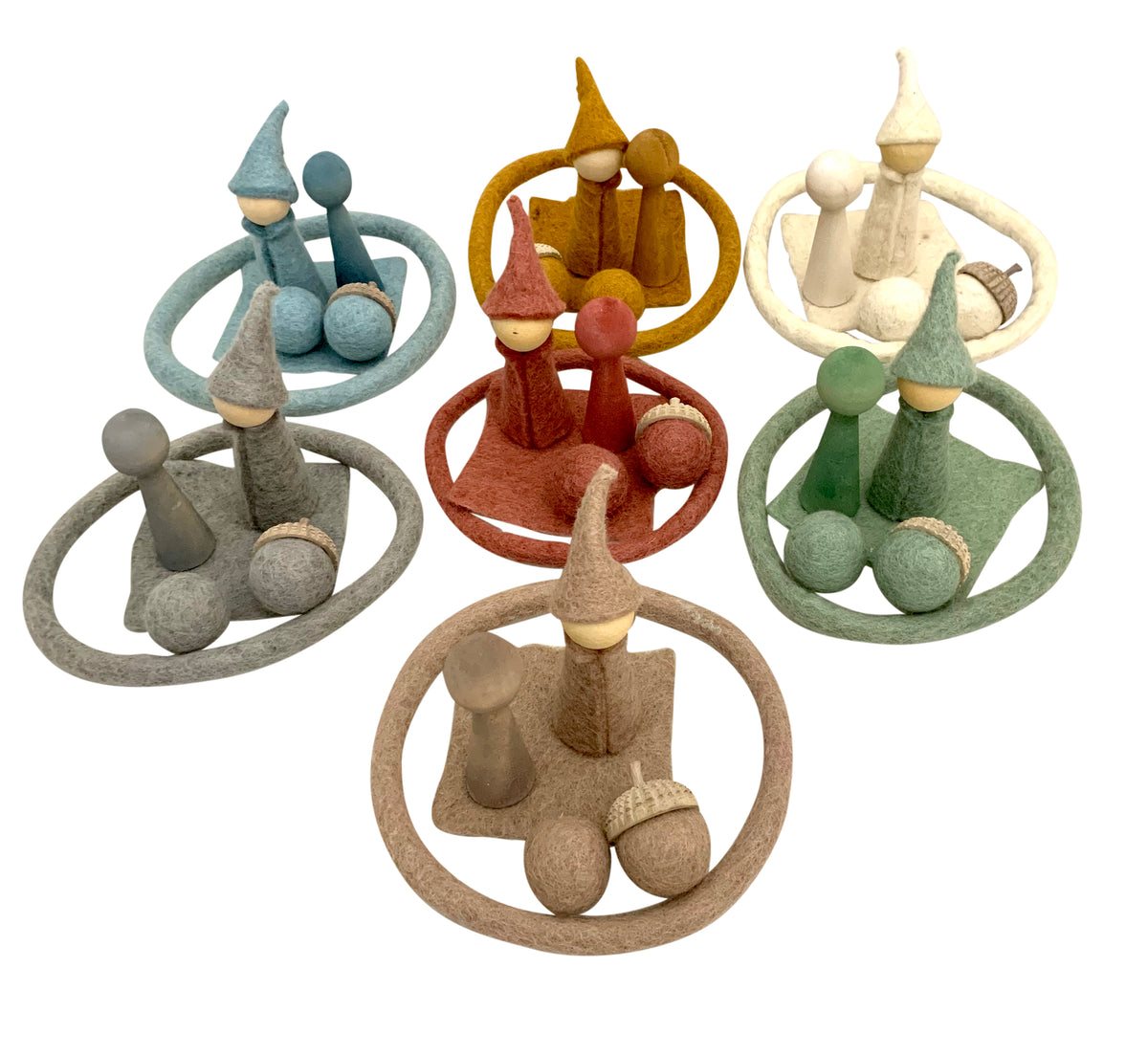 Papoose Earth Mini Play Sets/42pc