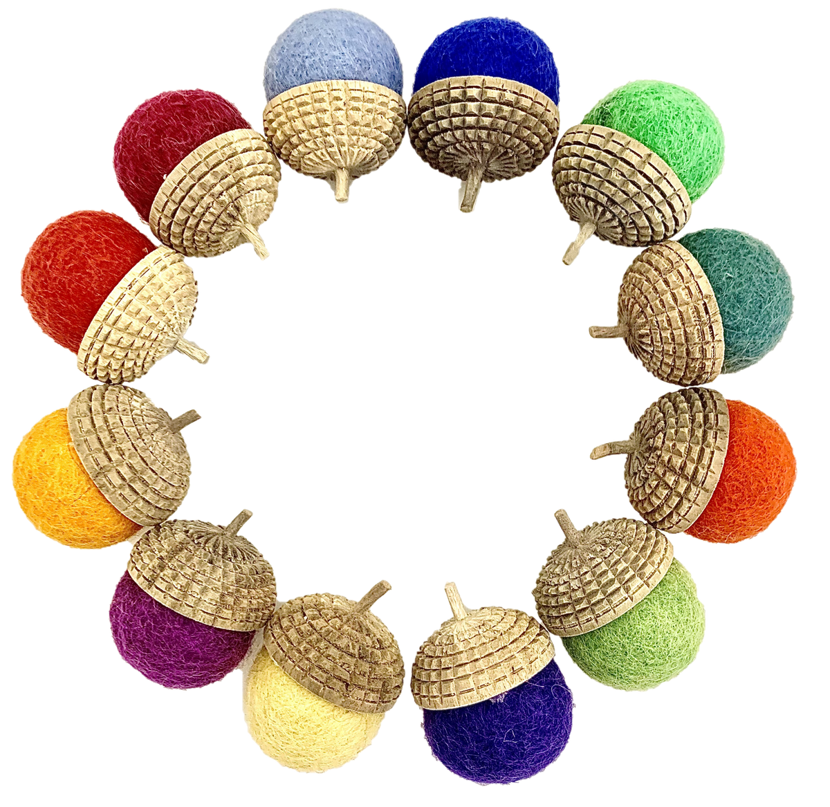 Papoose Goethe Acorns/12pc