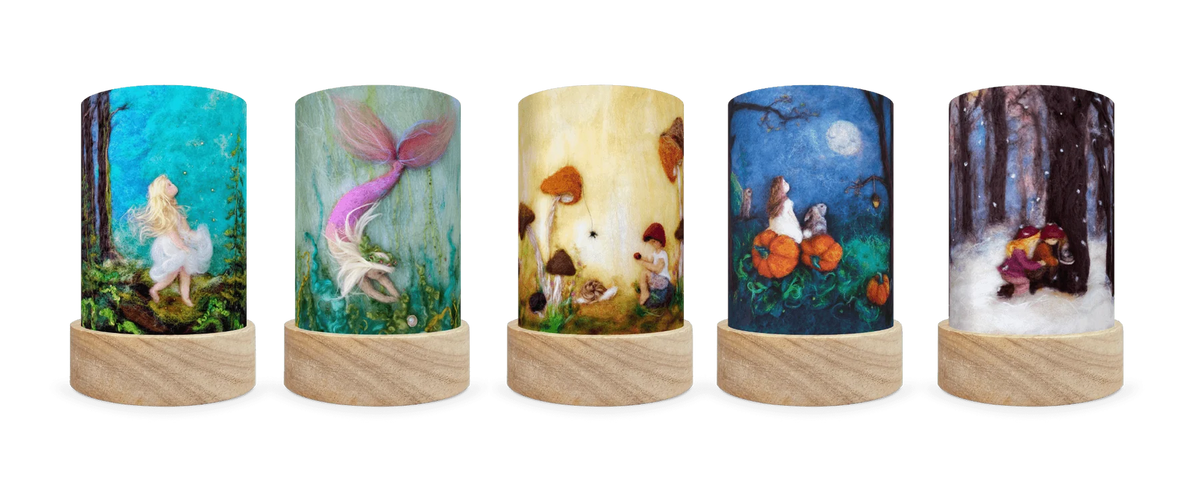 Toverlux Lantern Shades Het Wol Feetje Set Seasons