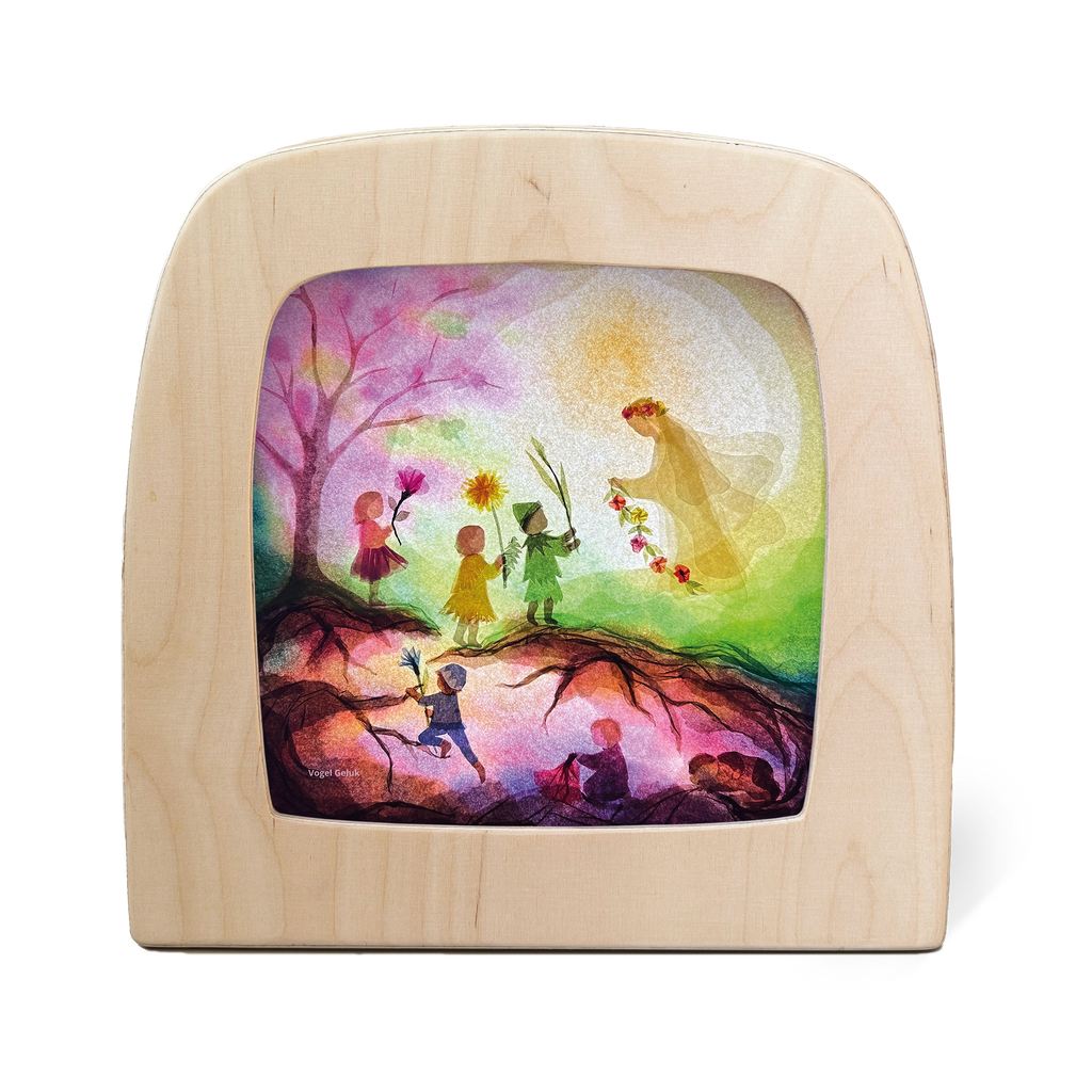 Toverlux Silhouette Vogel Geluk Spring Fairy