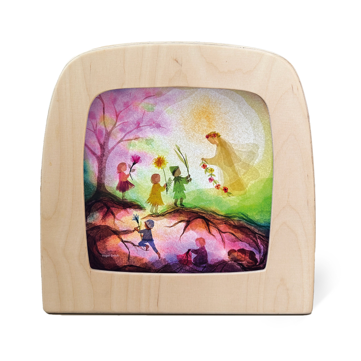 Toverlux Silhouette Vogel Geluk Spring Fairy