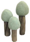 Papoose Earth Summer Trees/3pc