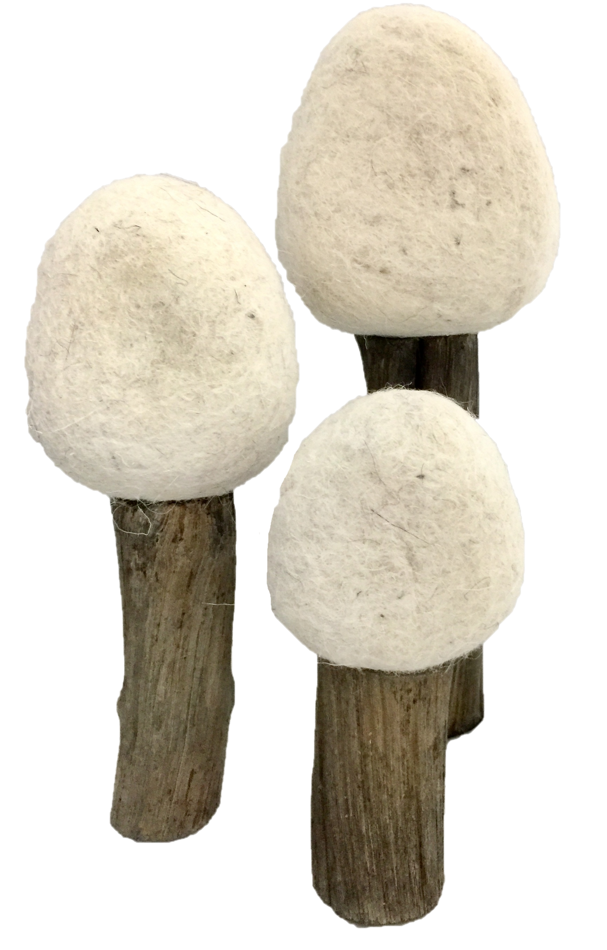 Papoose Earth Winter Trees/3pc