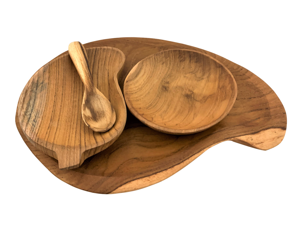 Papoose Paisley Plate Set/8pc