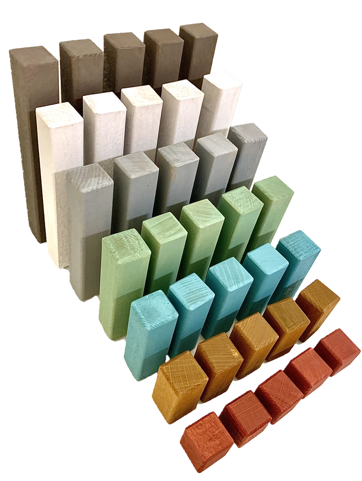 Papoose Earth Steps/35pc