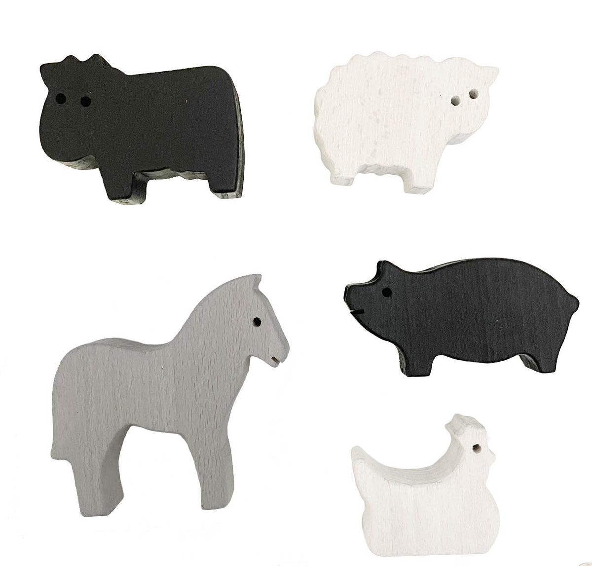 Papoose Wood Farm Life/5pc